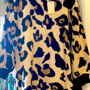 Leopard Sweater Dress
